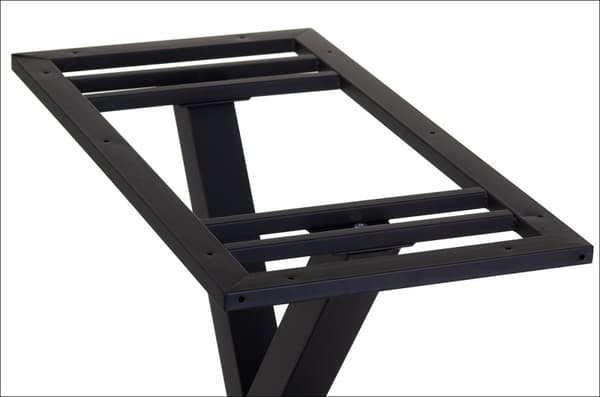 Pöytäjalusta - metalli SH-3007-2/B - 69,5x39,5 cm