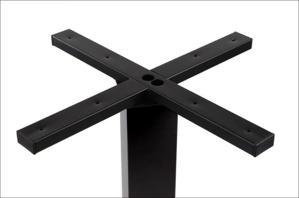 Pöytäjalusta - metalli SH-5002-7/B - 55x55 cm