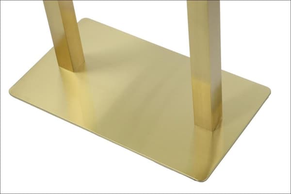 Pöytäjalusta - ruostumaton teräs SH-3003-1/G kultaa
