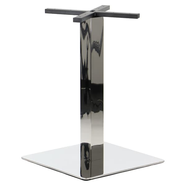 Bordsunderrede - polerat rostfritt stål SH-3002-6/P - 50x50 cm