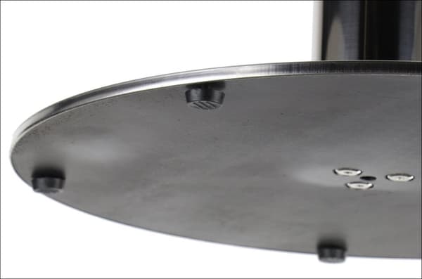 Pöytäjalusta - kiillotettu ruostumaton teräs SH-3001-6/P - &#8709 49,5 cm
