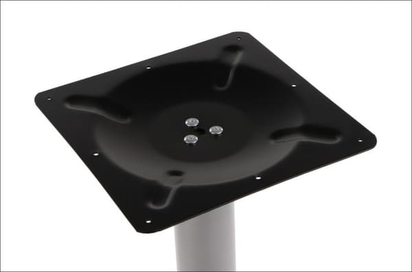 Bordsunderrede - polerat rostfritt stål SH-2002-1/P/8 - 45x45 cm