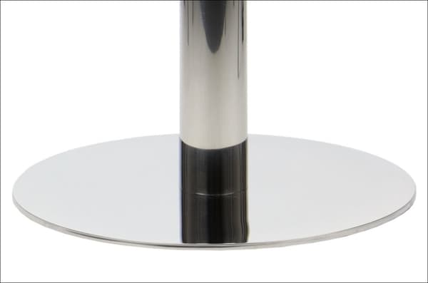 Pöytäjalusta - kiillotettu ruostumaton teräs SH-3001-5/P - &#8709 44,5 cm