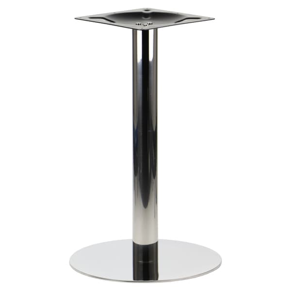 Pöytäjalusta - kiillotettu ruostumaton teräs SH-3001-5/P - &#8709 44,5 cm