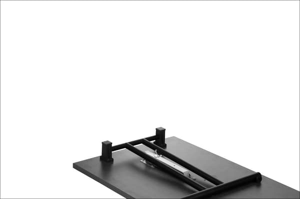 Fällbara ben för skrivbord och bord SC-921 - 59 cm, svart