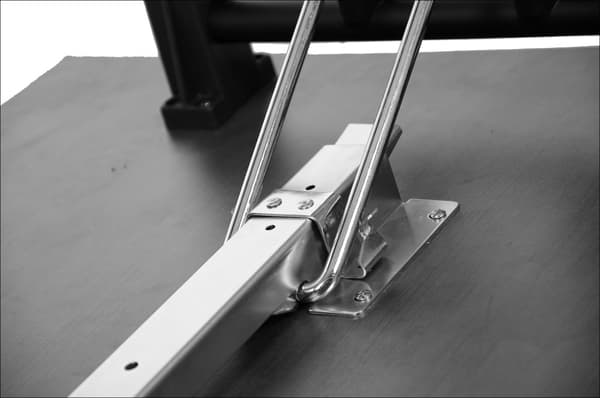 Fällbara ben för skrivbord och bord SC-921 - 59 cm, svart