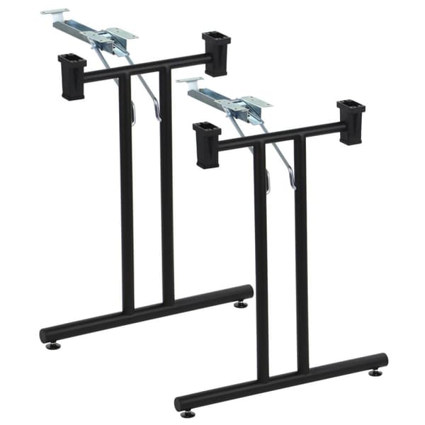 Fällbara ben för skrivbord och bord SC-921 - 59 cm, svart