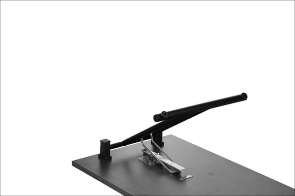 Fällbara ben för skrivbord och bord SC-921 - 48 cm, svart