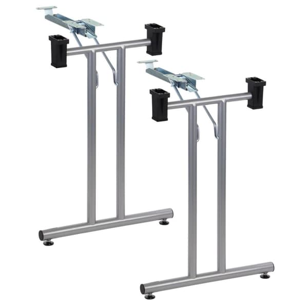 Fällbara ben för skrivbord och bord SC-921 - 48 cm, aluminium