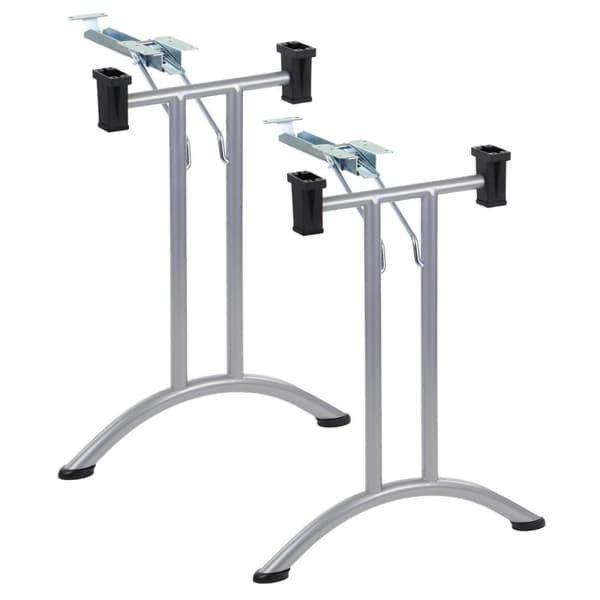 Fällbara ben för skrivbord och bord SC-922 - 59 cm, aluminium