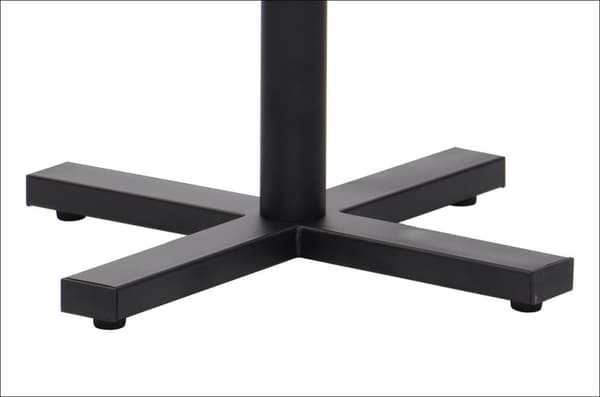 Pöytäjalusta - metalli SH-3046-1/B - 58x58 cm