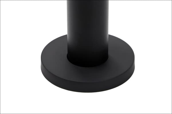Sockel monterad på marken SH-3018-2/B svart - &#8709 17,5 cm