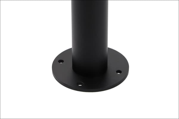 Sockel monterad på marken SH-3018-2/B svart - &#8709 17,5 cm
