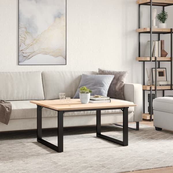 bordben til sofabord 80x70x43 cm O-stel støbejern