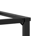 Miniatyrbilde 7 av 9: vidaXL Ben for spisebord O-ramme 60x60x73 cm stål