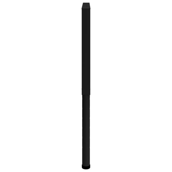vidaXL stel til arbejdsbænk 2 stk. 85x(69-95,5) cm metal sort -  Bordben