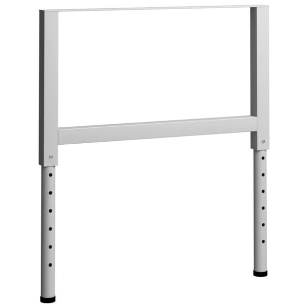 vidaXL stel til arbejdsbænk 2 stk. 85x(69-95,5) cm metal grå -  Bordben
