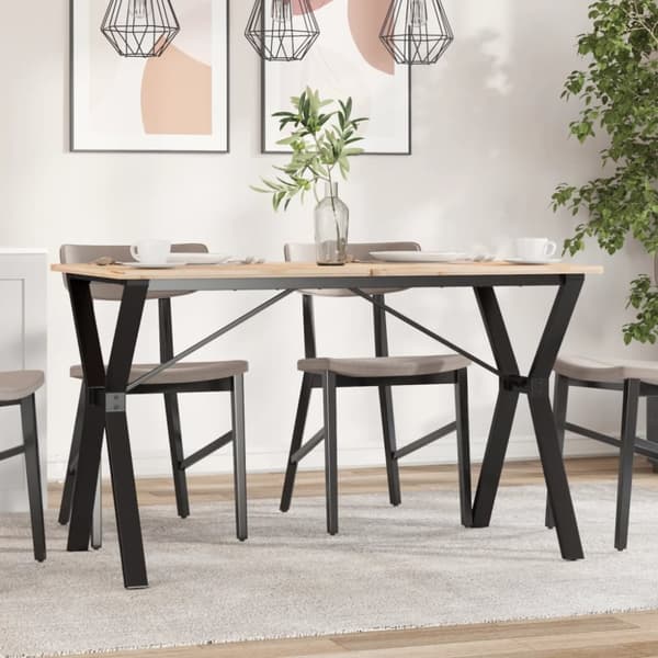 vidaXL Ruokapöydän jalat Y-muoto 120x60x73 cm valurauta -  Pöydänjalat