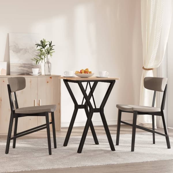 vidaXL bordben til spisebord 50x40x73 cm Y-stel støbejern - Bordben