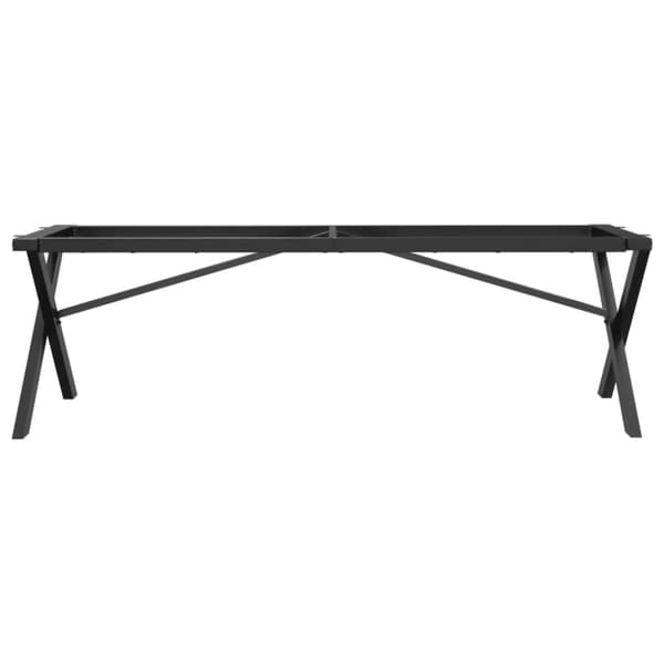 vidaXL Sohvapöydän jalat X-muoto 140x30x43 cm valurauta -  Pöydänjalat