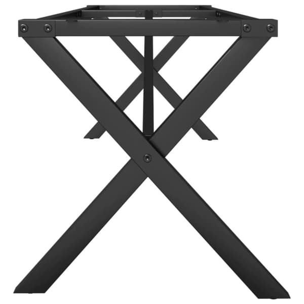 vidaXL Sohvapöydän jalat X-muoto 140x30x43 cm valurauta -  Pöydänjalat