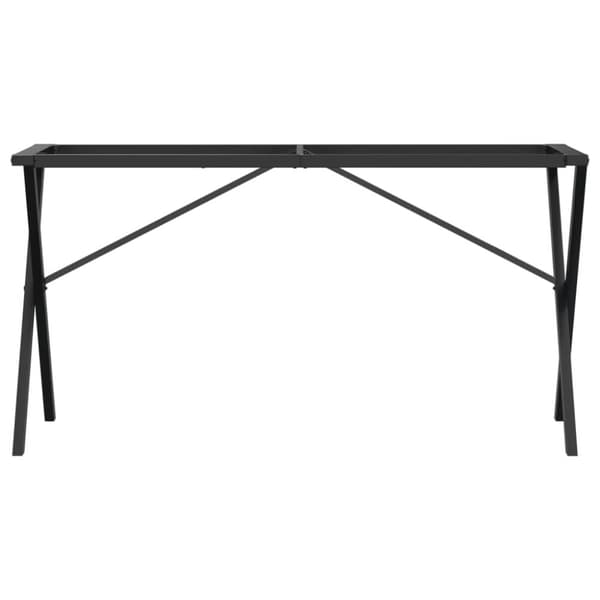 vidaXL Ruokapöydän jalat X-muoto 120x60x73 cm valurauta -  Pöydänjalat