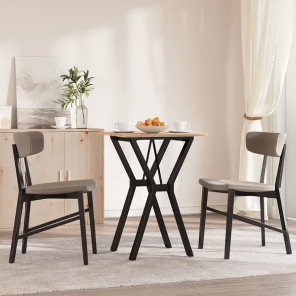 vidaXL Ruokapöydän jalat Y-muoto 40x40x73 cm valurauta - Pöydänjalat