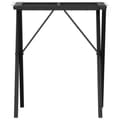 Pikkukuva 5 / 10: vidaXL Ruokapöydän jalat X-muoto 60x40x73 cm valurauta -  Pöydänjalat