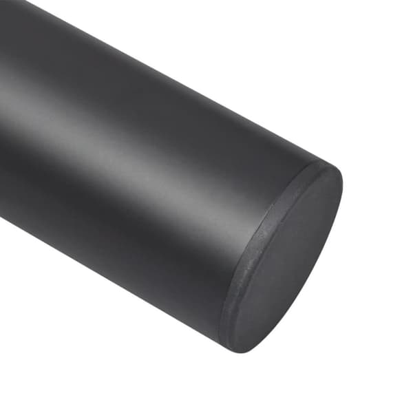 The Living Store Justerbara bordsben 2 st 710 mm-1100 mm svart -  Bordsben