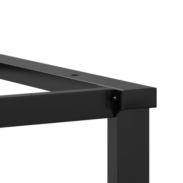 The Living Store Ruokapöydän jalat O-muoto 140x60x73 cm valurauta - Pöydänjalat