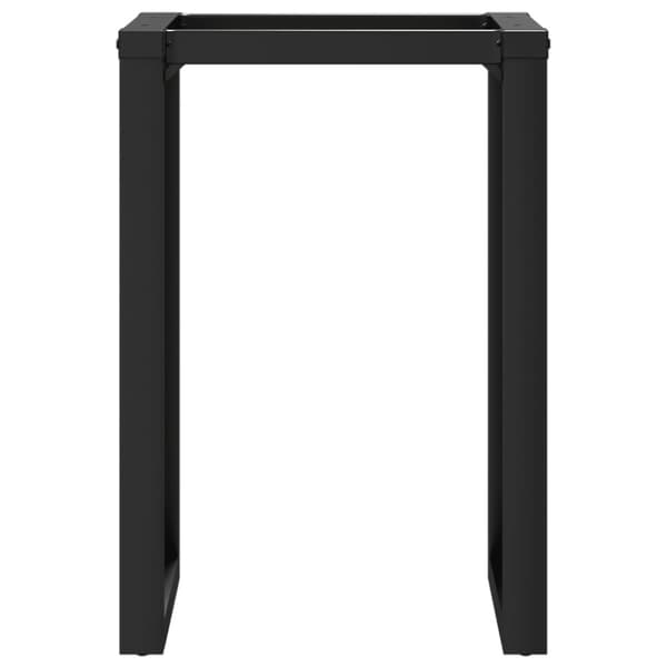 Bordsben för matbord O-ram 60x40x73 cm gjutjärn