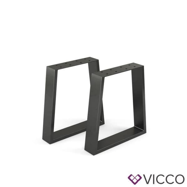 Vicco Loft bordsben, bordsfot, soffbord, möbelben