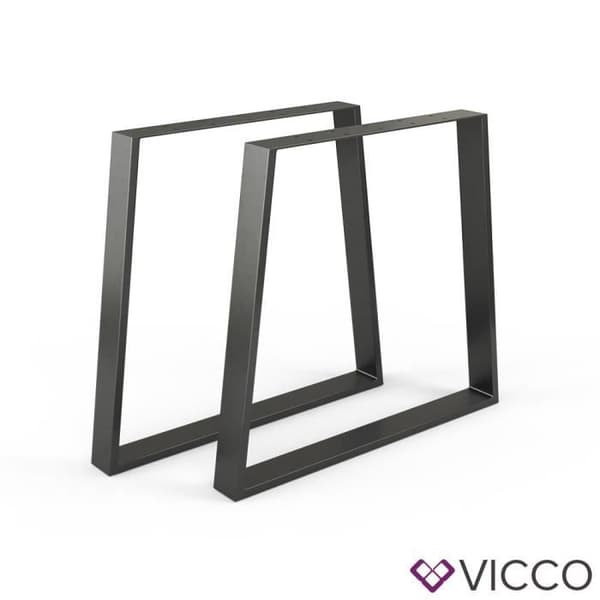 Vicco Loft bordsben, bordsfot, soffbord, möbelben