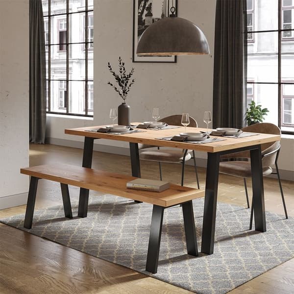 Vicco Bordsben, Svarta, 45 x 42 cm U-formade