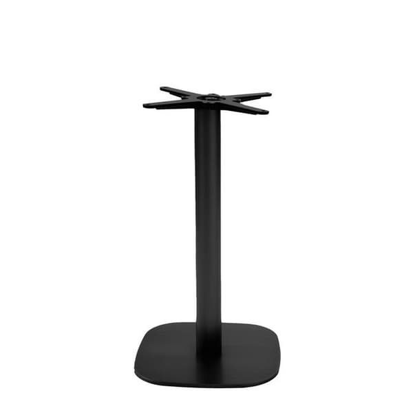 Underrede för hög bordshöjd 90 cm modell Rund svart