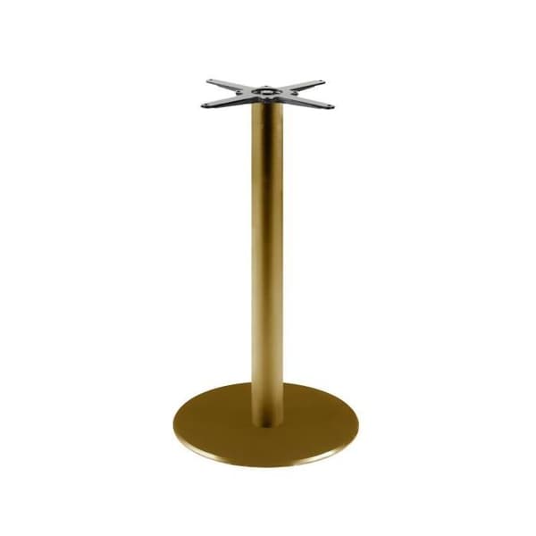 Trädgårdsmöbelfot - Rom - Guldmetall - Höjd 73 cm - Ø 40 cm - Enkel montering