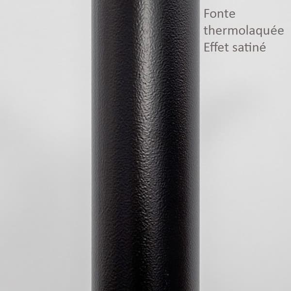 Bordstativ - Rom - Svart - Höjd 73 cm - För bordskivor Ø 130 cm - Samtida design