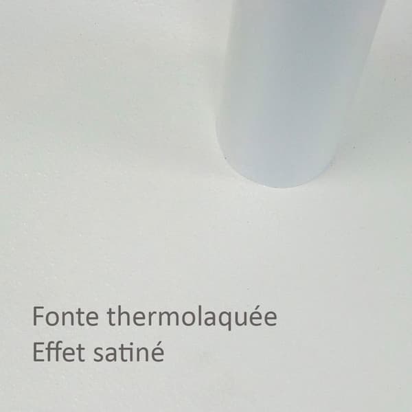 Bordstativ - Rom - Vitt - Höjd 73 cm - För bord Ø 130 cm - Modernt design