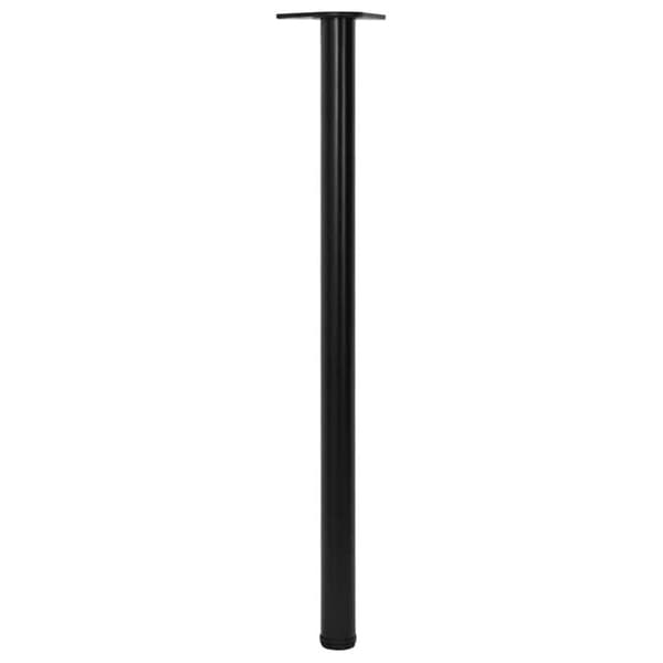 Höjdjusterbara bordsben 4 st svart 1100 mm