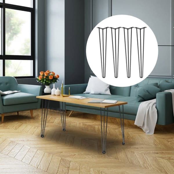 Happybuy Möbelben - TZZT3G4Pcs28In