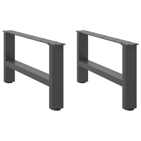 Soffbordsben antracit 2 st 70x(30-31) cm stål