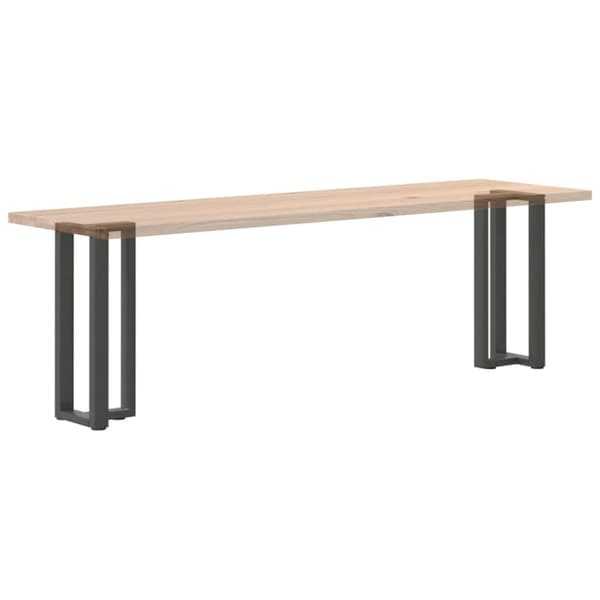 Konsolipöydän jalat 2 kpl Antrasiitti 20x28x(72-73) cm