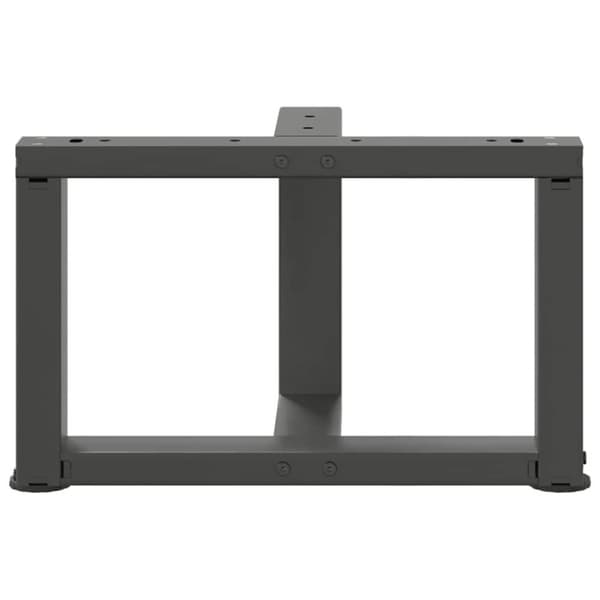Soffbordsben T-formade 2 st antracit 50x25x(30-31) cm stål