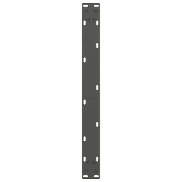 Sohvapöydän jalat Antrasiitti 2 kpl 60x(30-31) cm Teräs