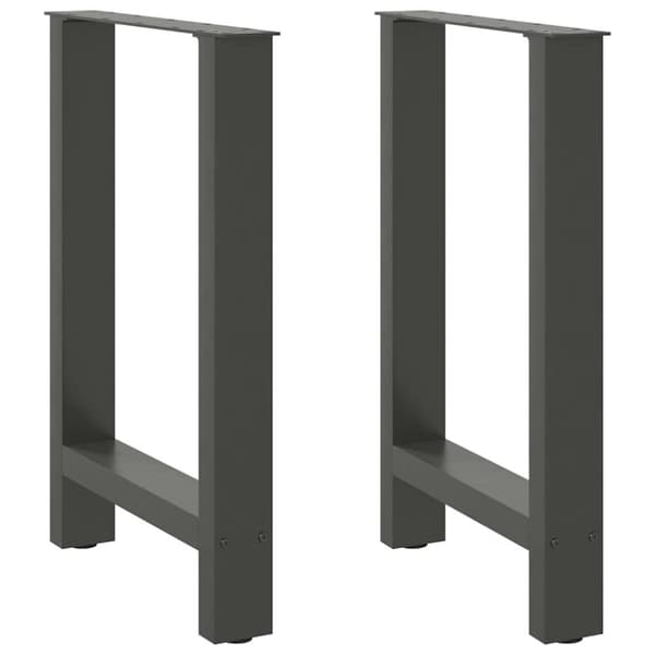 Soffbordsben antracit 2 st 60x(72-73) cm stål