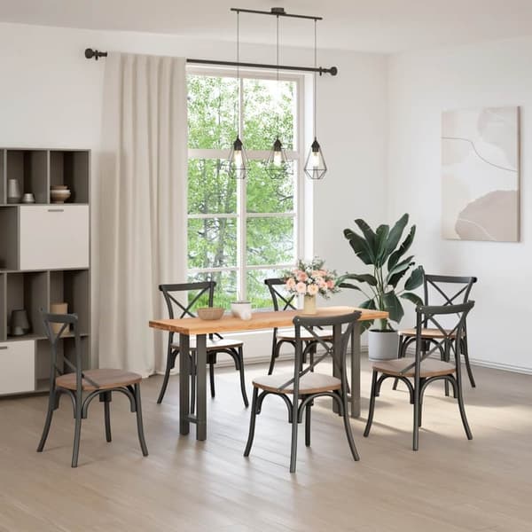 Soffbordsben antracit 2 st 28x(72-73) cm stål