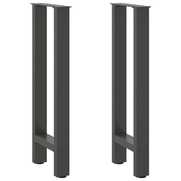 Soffbordsben antracit 2 st 28x(72-73) cm stål