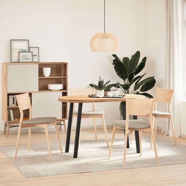 vidaXL sofabordben 4 stk. 72 cm stål sort