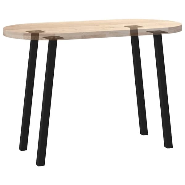 vidaXL sofabordben 4 stk. 72 cm stål sort