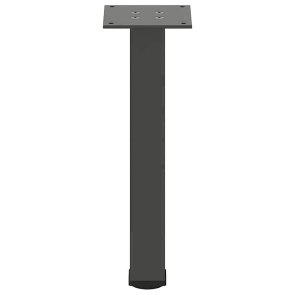 vidaXL Soffbordsben 4 st antracit 30-32 cm stål